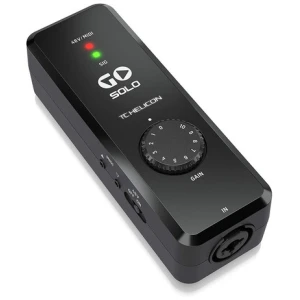 Interfaz De Audio Móvil Tc Helicon Go Solo