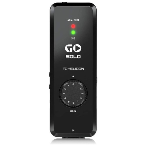 Interfaz De Audio Móvil Tc Helicon Go Solo