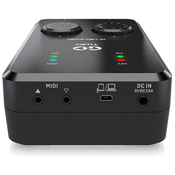 Interfaz De Audio Móvil Tc Helicon Go Twin 2 Canales