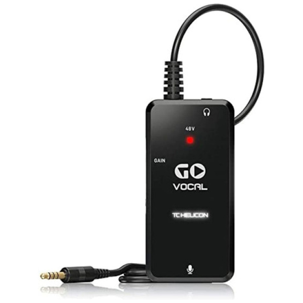 Interfaz De Audio Móvil Tc Helicon Go Vocal