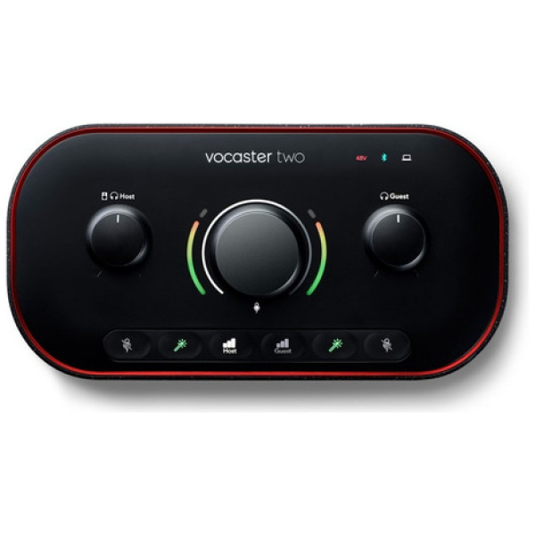 Interfaz De Audio Para Podcast Focusrite Vocaster Two
