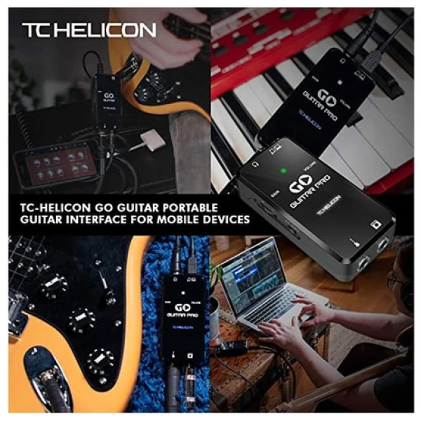 Interfaz Tc Helicon Go Guitar Pro Para Dispositivos Móviles