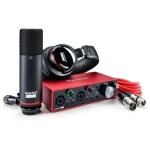 Kit Grabación Focusrite Scarlett 2i2 Studio Pack (3gen)