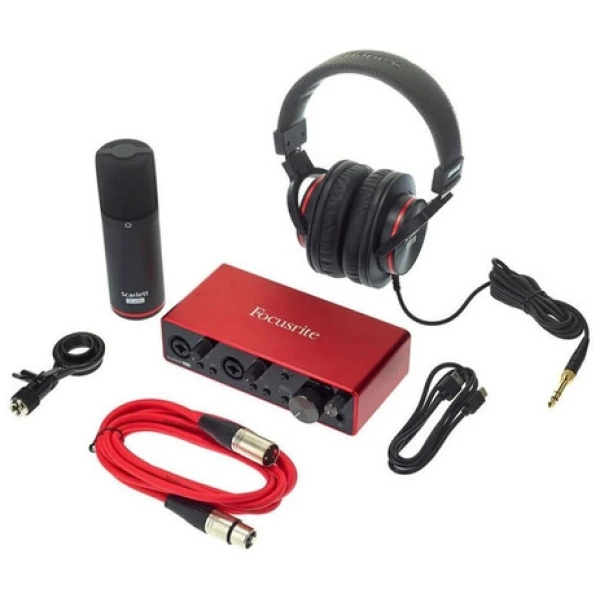 Kit Grabación Focusrite Scarlett 2i2 Studio Pack (3gen)