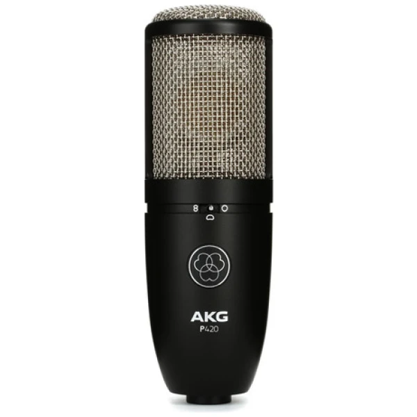 Micrófono Condensador Akg P420 Cardioide / Omnidireccional