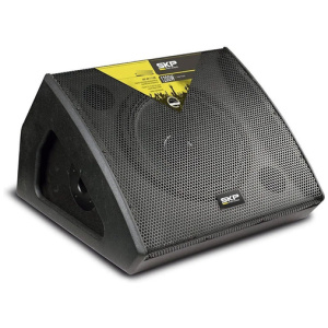 Monitor De Escenario Skp Skm-12a Biamplificado 300w Rms 12''