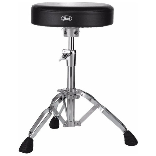 Banqueta Para Bateria Pearl Cuero Con Memoria D-930