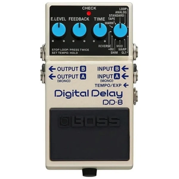 Pedal De Efecto Boss Dd8 Delay Digital Para Guitarra