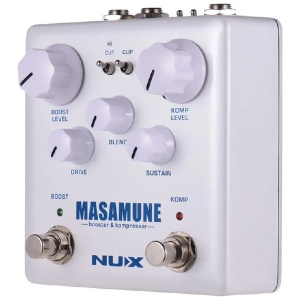 Pedal De Efecto Nux Nbk5 Masamune Booster Compresor