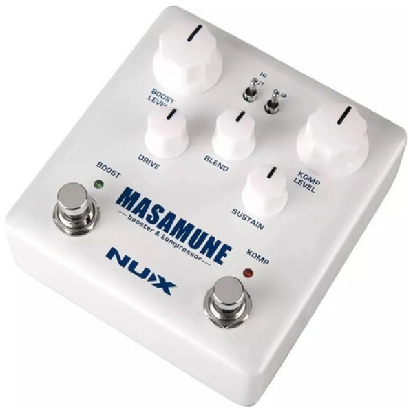 Pedal De Efecto Nux Nbk5 Masamune Booster Compresor