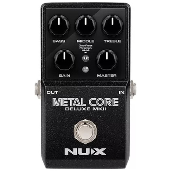 Pedal Distorsión Nux Metal Core Deluxe Mk Ii