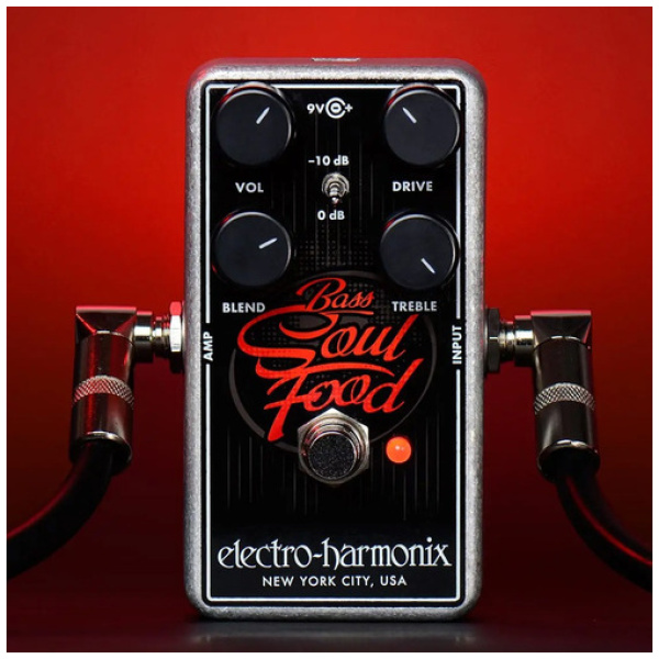 Pedal Distorsión Para Bajo Electro Harmonix Bass Soul Food