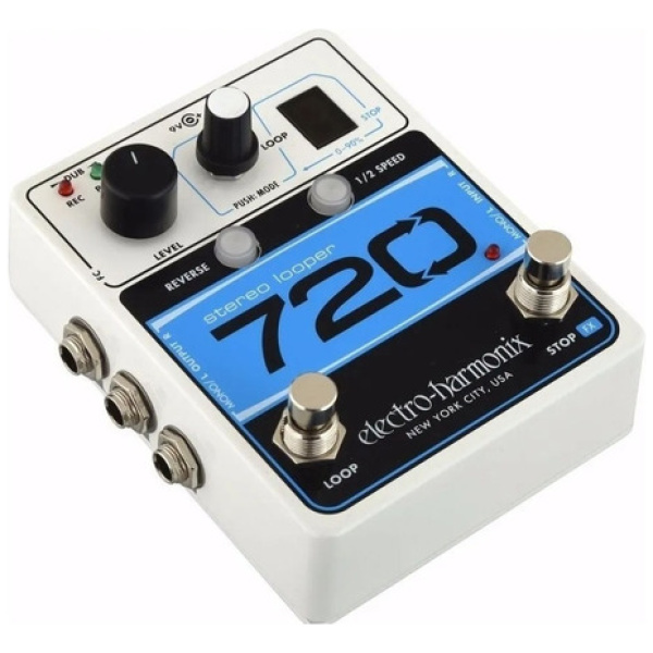 Pedal Electro Harmonix 720 Stereo Looper 12 Minutos