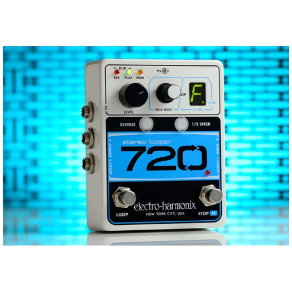 Pedal Electro Harmonix 720 Stereo Looper 12 Minutos