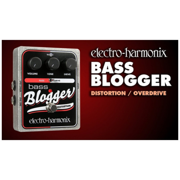 Pedal Electro Harmonix Bass Blogger Distorsión Fuzz P/ Bajo