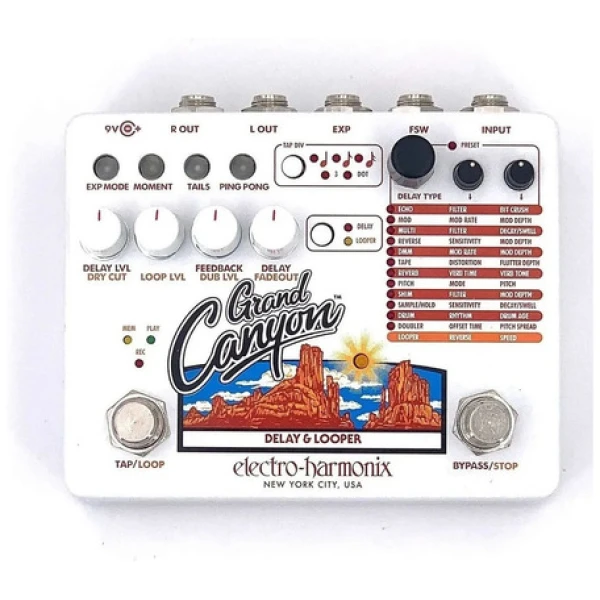 Pedal Electro Harmonix Grand Canyon Delay Looper