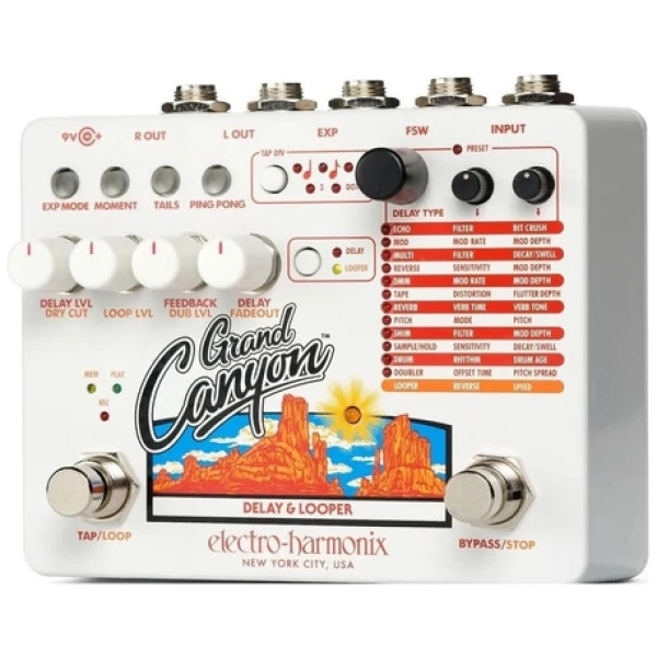 Pedal Electro Harmonix Grand Canyon Delay Looper