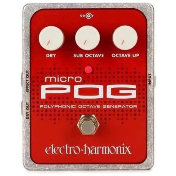 Pedal Electro Harmonix Micro Pog Octavador Polifónico