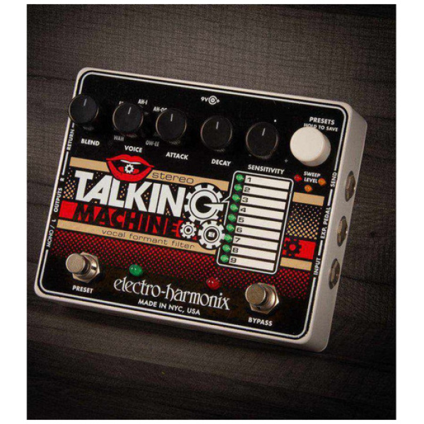 Pedal Electro Harmonix Stereo Talking Machine Vocoder