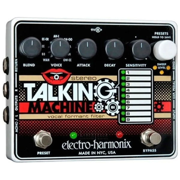 Pedal Electro Harmonix Stereo Talking Machine Vocoder
