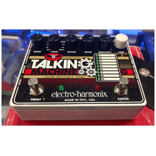 Pedal Electro Harmonix Stereo Talking Machine Vocoder