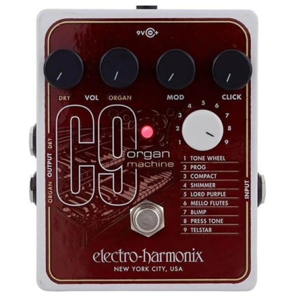 Pedal Emulador De Órganos Electro Harmonix C9 Organ Machine