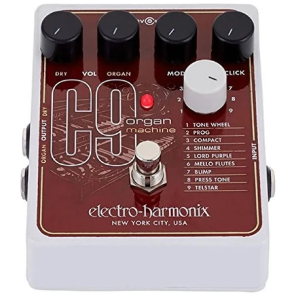 Pedal Emulador De Órganos Electro Harmonix C9 Organ Machine