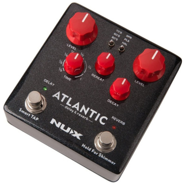Pedal Nux Atlantic Ndr5 Ndr-5 Reverb + Delay Tap Tempo