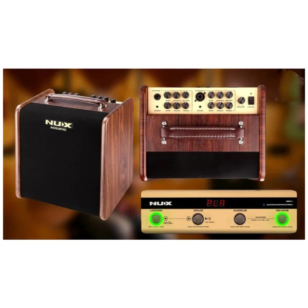 Pedal Nux Nmp4 Nmp-4 Footswitch Bluetooth Stageman Ac50