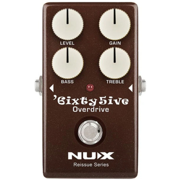 Pedal Overdrive P/ Guitarra Nux 6ixty5ive