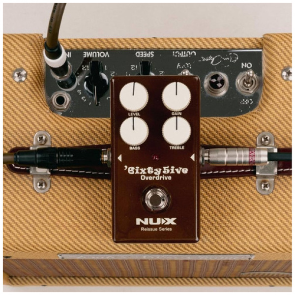 Pedal Overdrive P/ Guitarra Nux 6ixty5ive