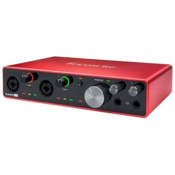 Placa Interfaz De Audio Focusrite Scarlett 8i6 3rd Gen
