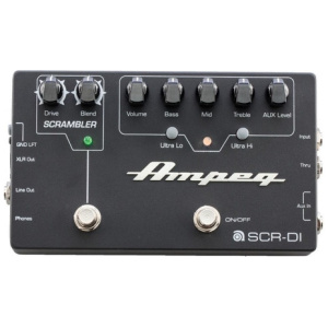 Preamplificador Con Overdrive P/ Bajo Ampeg Scrambler Scr Di