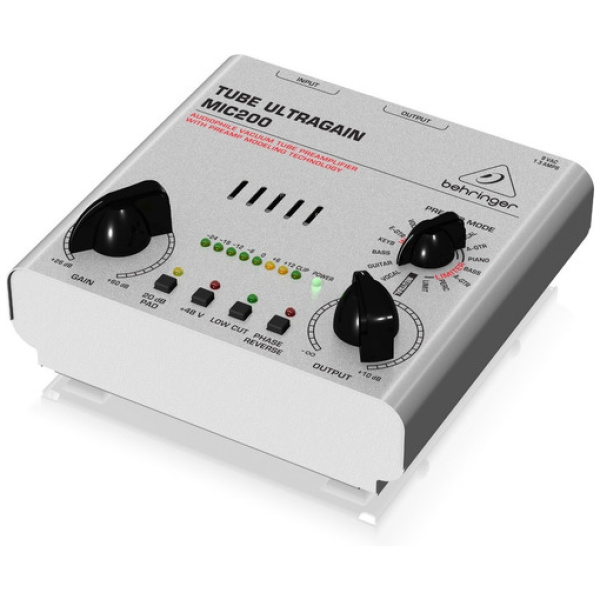 Preamplificador Valvular Behringer Tube Ultragain Mic200