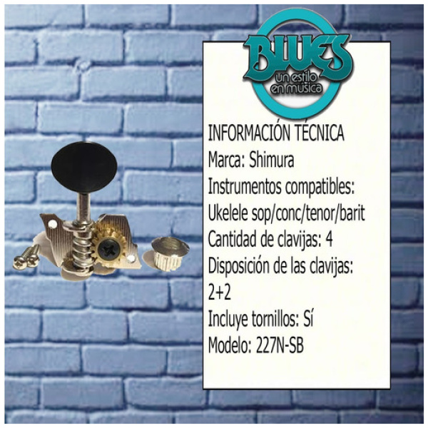 Shimura 227 N Sb Clavijero De Ukelele