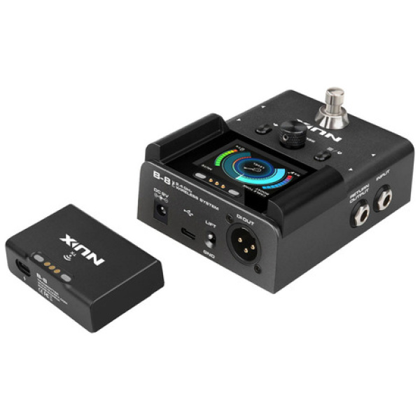 Sistema Inalámbirco Profesional Nux B8 P/guitarra Y Bajo