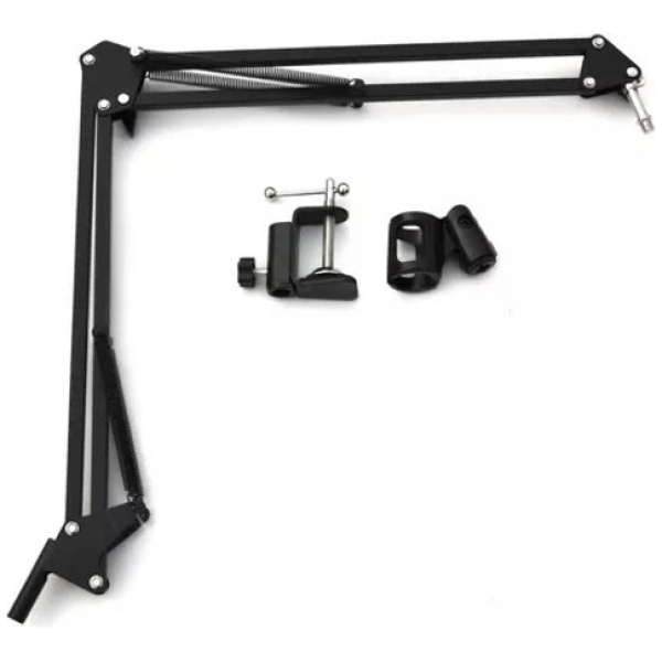 Soporte De Mesa P/ Microfono Magma Msp-330 Brazo Extensible