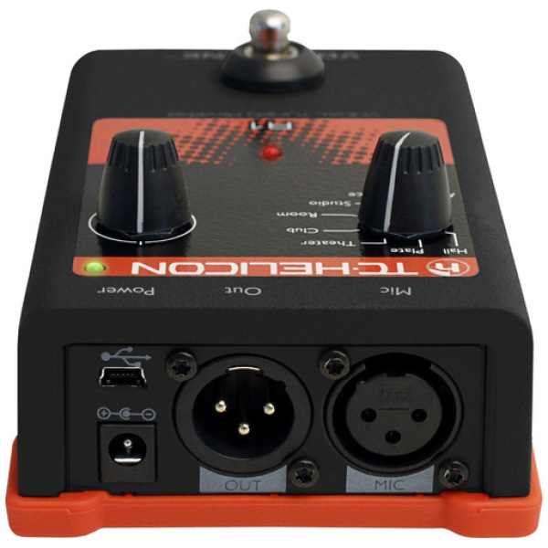 Tc Helicon Voicetone R1 Pedal De Reverb Para Voz