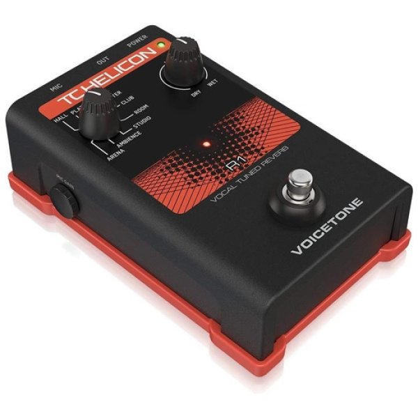 Tc Helicon Voicetone R1 Pedal De Reverb Para Voz
