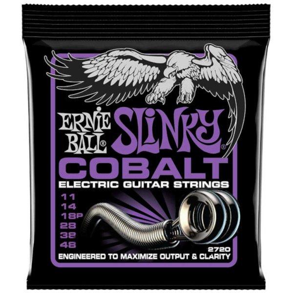 Encordado Hibrido Ernie Ball Guitarra Eléctrica Cuerdas 11-48 P02720