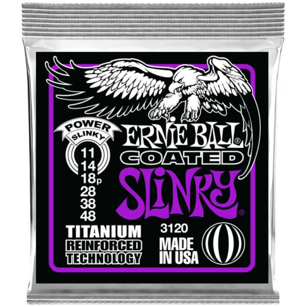 Encordado Ernie Ball Guitarra Eléctrica Cuerdas 11-48 P03120