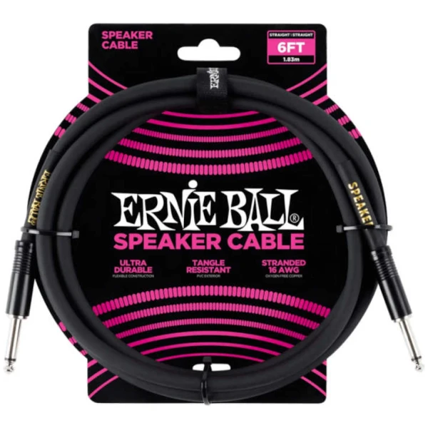 Cable Parlante Plug Ernie Ball 1.80m P06072
