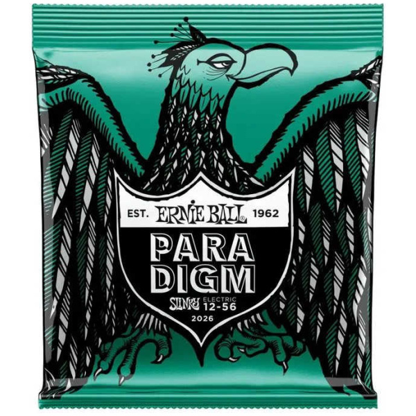Encordado Ernie Ball Guitarra Eléctrica Cuerdas Paradigm Slinky 12-56 P02026