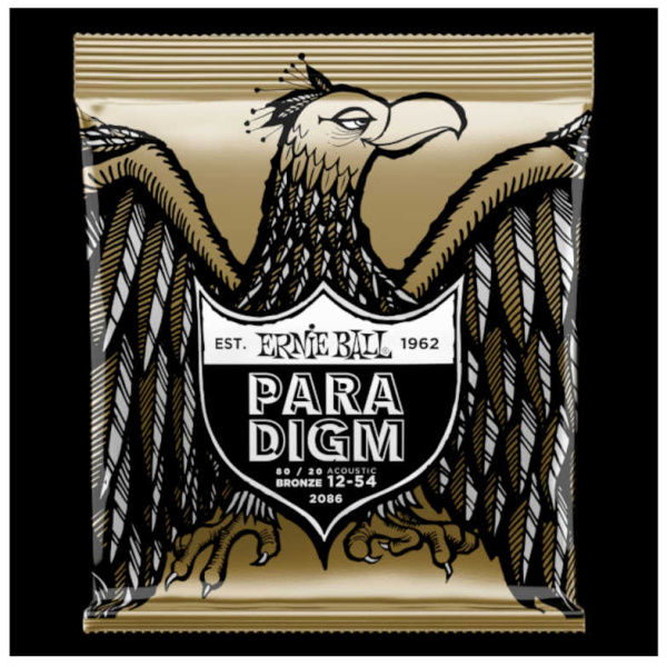 Encordado Ernie Ball 12-54 Cuerdas Paradigm Bronze P02086