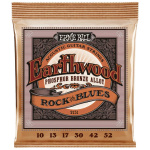Encordado Ernie Ball Guitarra Acústica 10-52 Cuerdas Earthwood Bronze P02151