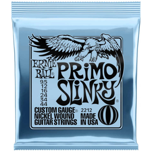 Encordado Ernie Ball 9.5-44 Slinky Primo Cuerdas P02212