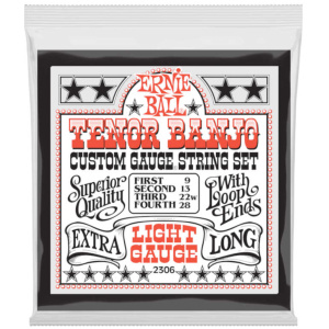 Encordado Ernie Ball Banjo Tenor Cuerdas 9-28 P02306
