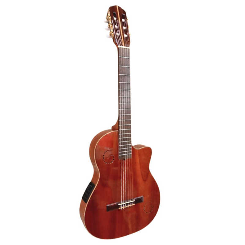 Guitarra Clásica Electrocriolla Gracia Gold Caoba EQ Fishman | Blues ...