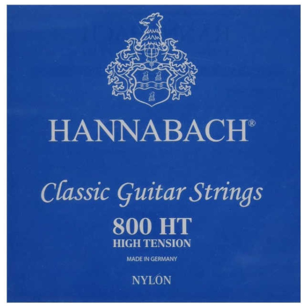 Encordado Hannabach Guitarra Clásica Tensión Alta Cuerdas 800HT