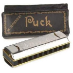 Armónica Hohner Mini M91550S Puck Diatónica 20 Voces